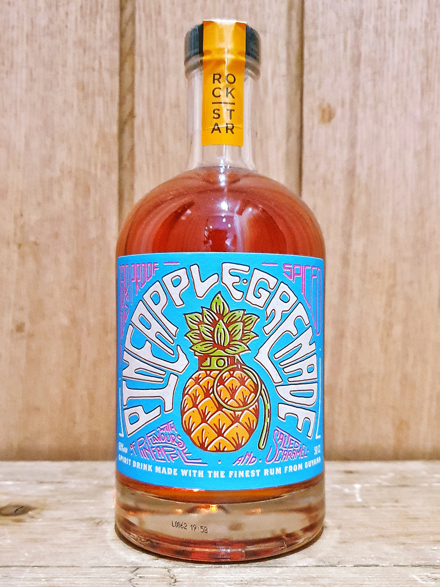 Pineapple Grenade Overproof Spiced Rum Dexter & Jones