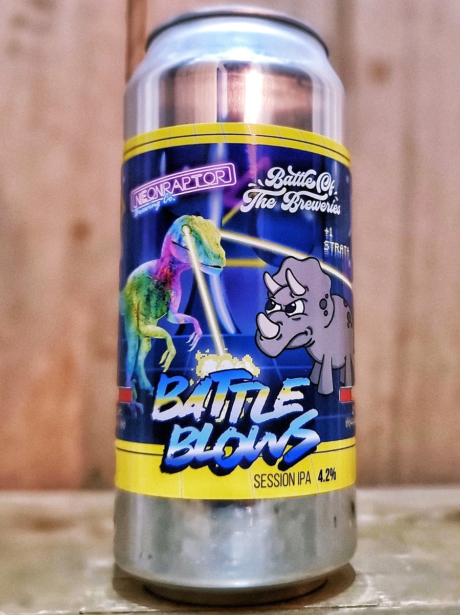 Neon Raptor Battle Blows Dexter & Jones