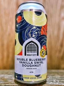 Vault City - Double Blueberry Vanilla Swirl Doughnut