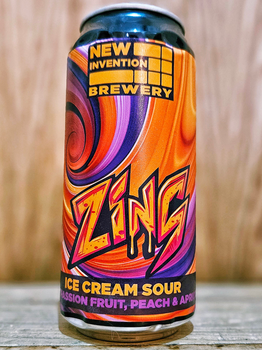 New Invention Brewery - Zing Passionfruit Peach And Apricot