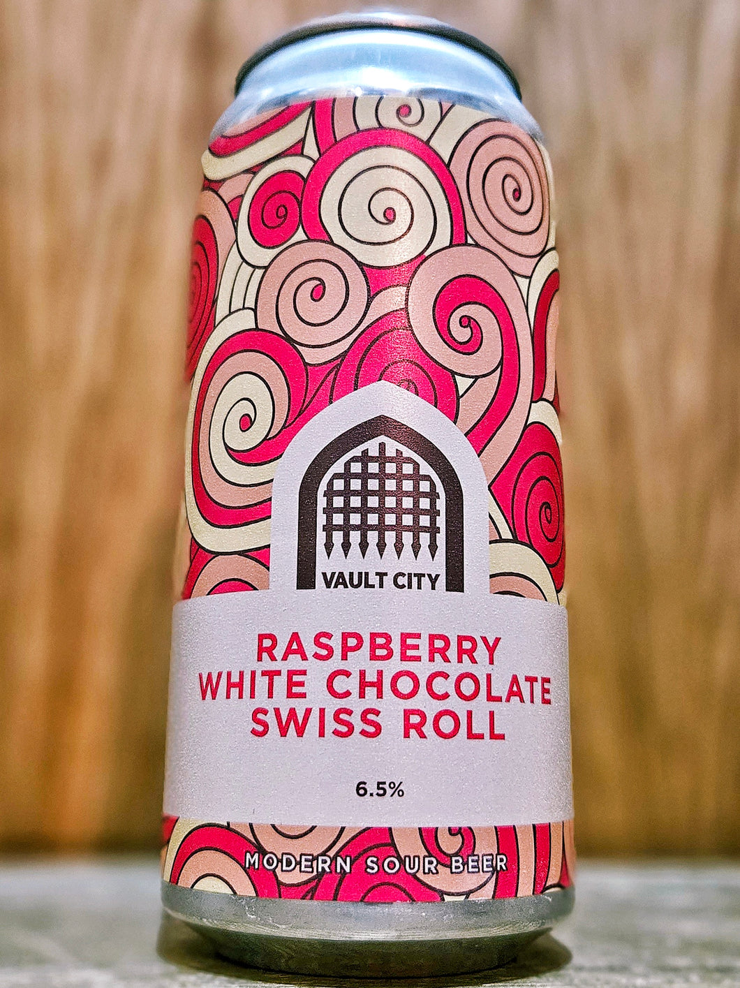 Vault City - Raspberry White Chocolate Swiss Roll