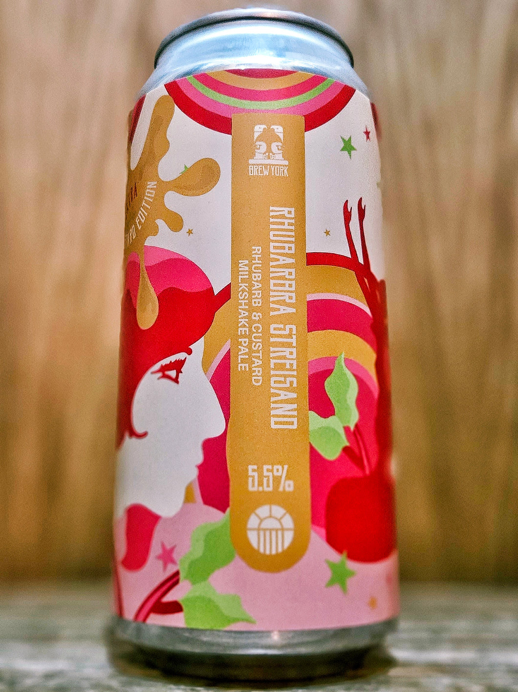Brew York - Rhubarbra Streisand Extra Custard