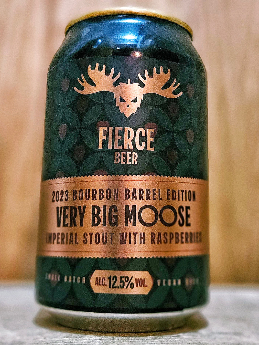 Fierce Bee Fierce Beer - Very Big Moose Bourbon Edition With Raspberries – Dexter ...