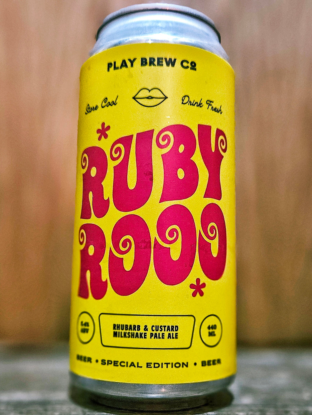 Play Brew - Ruby Roo Rhubarb and Custard