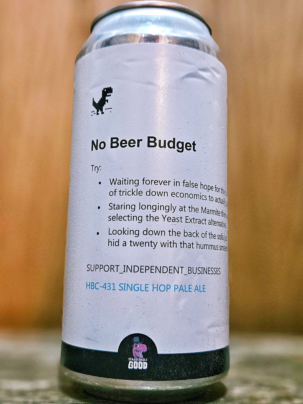 Staggeringly Good - No Beer Budget