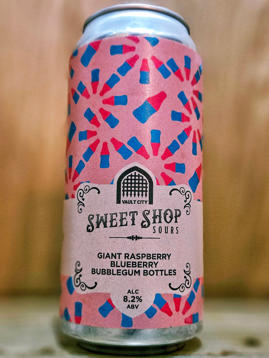 Vault City - Giant Raspberry Blueberry Bubblegum Bottles