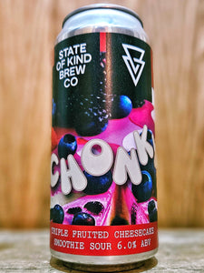 State Of Kind Brew Co v Azvex - Chonky Triple Berry Cheesecake Smoothie Sour