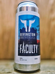 Rivington Brewing Co - Faculty