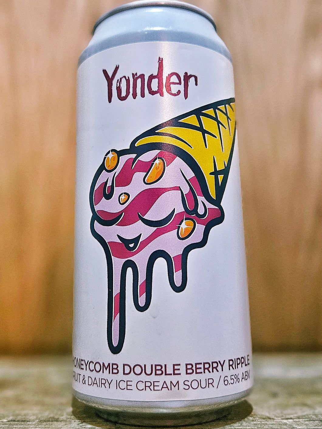 Yonder Brewing - Honeycomb Double Berry Ripple Scoop