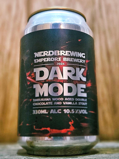 Nerdbrewing Dark Mode Amburana Wood Aged Double Chocolate & Vanilla Stout