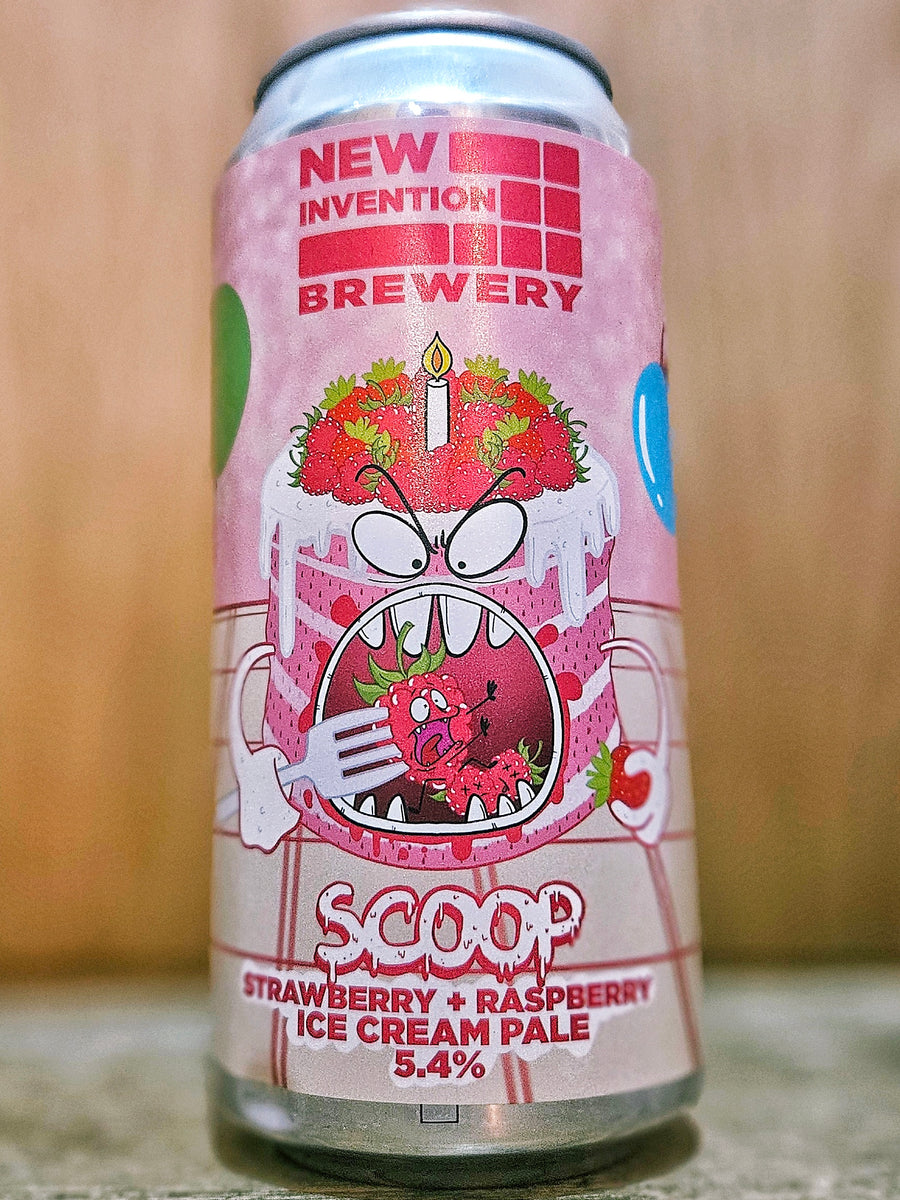 Pure Inventions Raspberry New Invention Brewery - Scoop Strawberry and Raspberry – Dexter & Jones