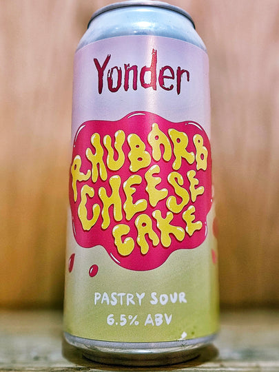 Yonder Brewing & Blending Rhubarb Cheesecake
