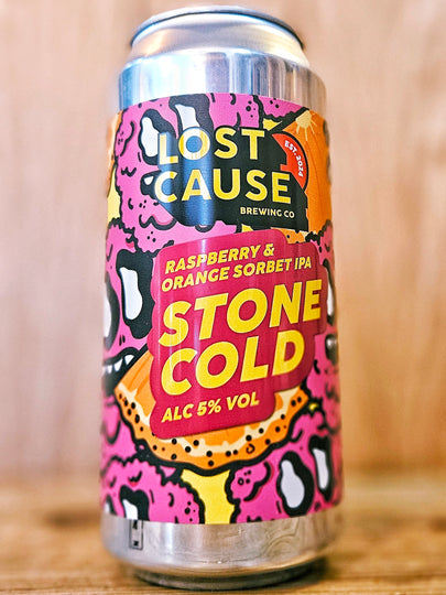 Lost Cause Brewing Co - Stone Cold Orange and Raspberry Lost Cause Brewing Co - Stone Cold Orange and Raspberry