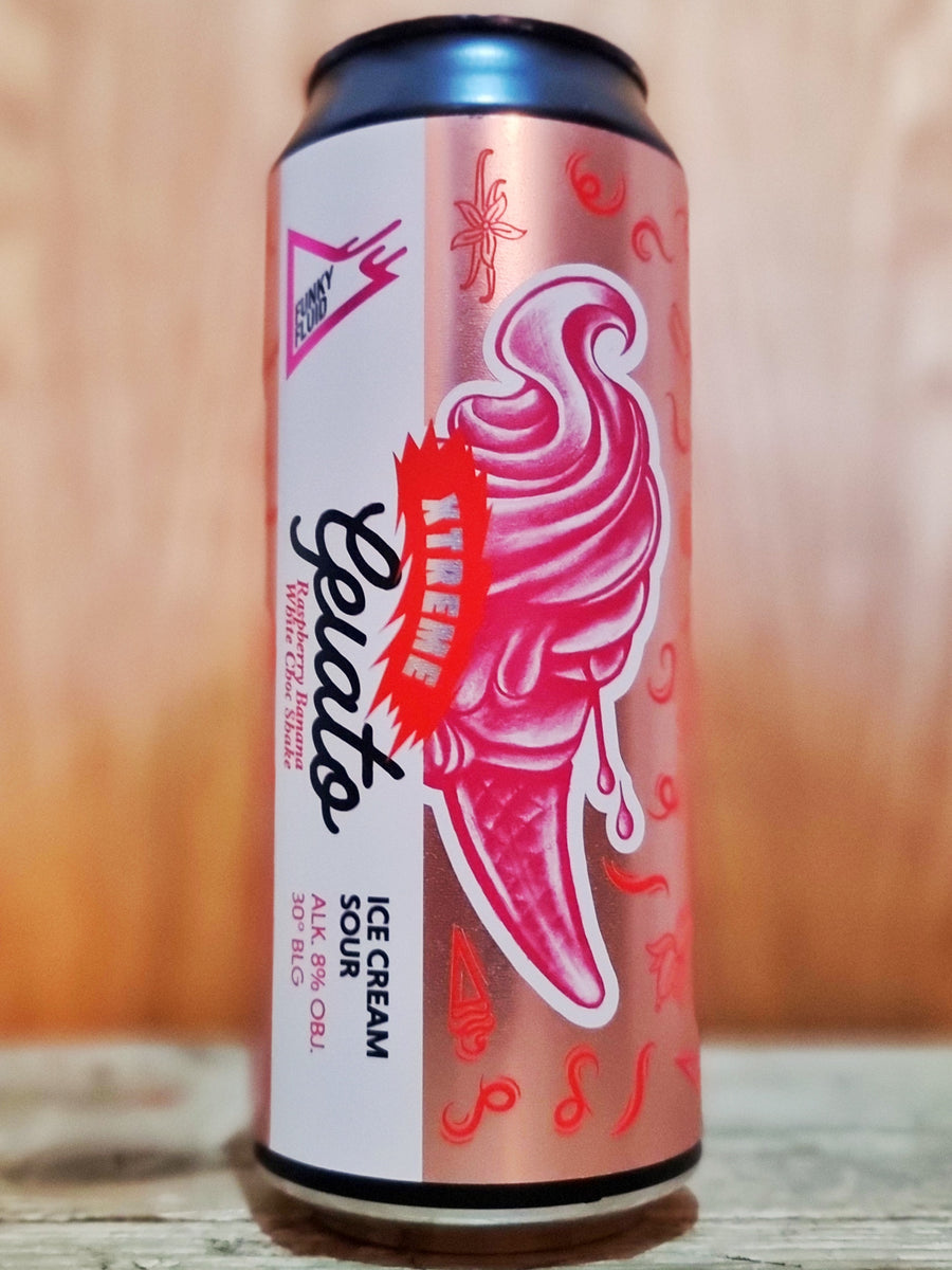 Funky Fluid - Gelato Xtreme Raspberry And Banana White ChocShake ...