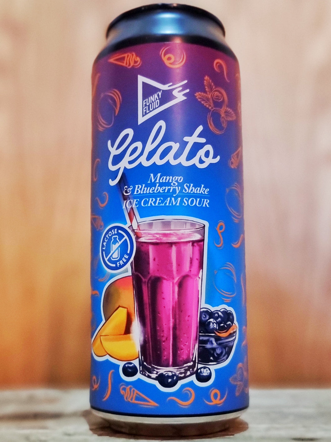 Funky Fluid - Gelato: Mango Blueberry Shake