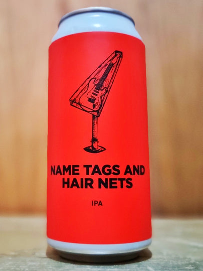 Pomona Island Brew Co. Name Tags And Hair Nets