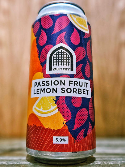 Vault City Brewing Passion Fruit Lemon Sorbet