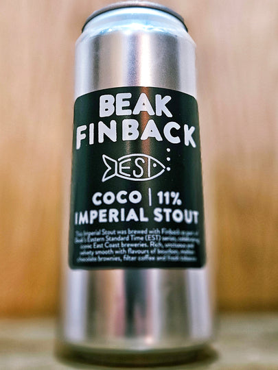 Beak Brewery v Finback - Coco Beak Brewery v Finback - Coco