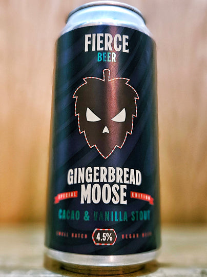 Fierce Beer Gingerbread Moose