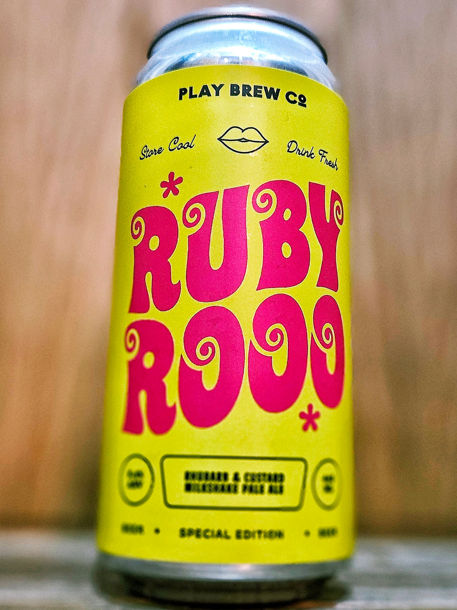 Play Brew - Ruby Roo Rhubarb and Custard – Dexter & Jones