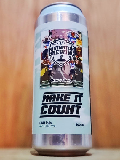 Rivington Brewing Co Flow Series 5 // Make It Count