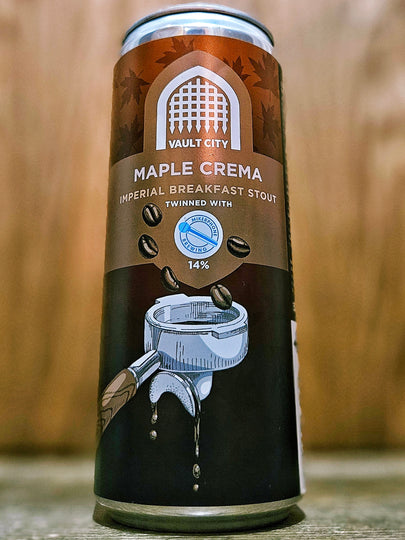 Vault City Brewing Maple Crema Imperial Breakfast Stout