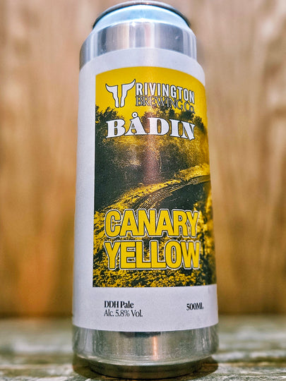 Rivington Brewing Co v Baadin - Canary Yellow Rivington Brewing Co v Baadin - Canary Yellow