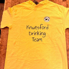 Load image into Gallery viewer, KNUTSFORD DRINKING TEAM  - Yellow
