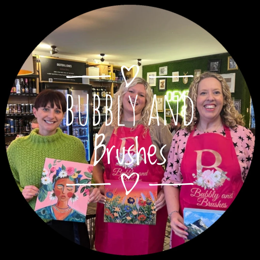 Bubbly and Brushes Sip n Paint: Christmas 21st November