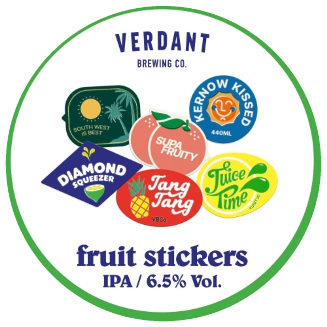 Draft: Verdant - Fruit Stickers (6.5%)