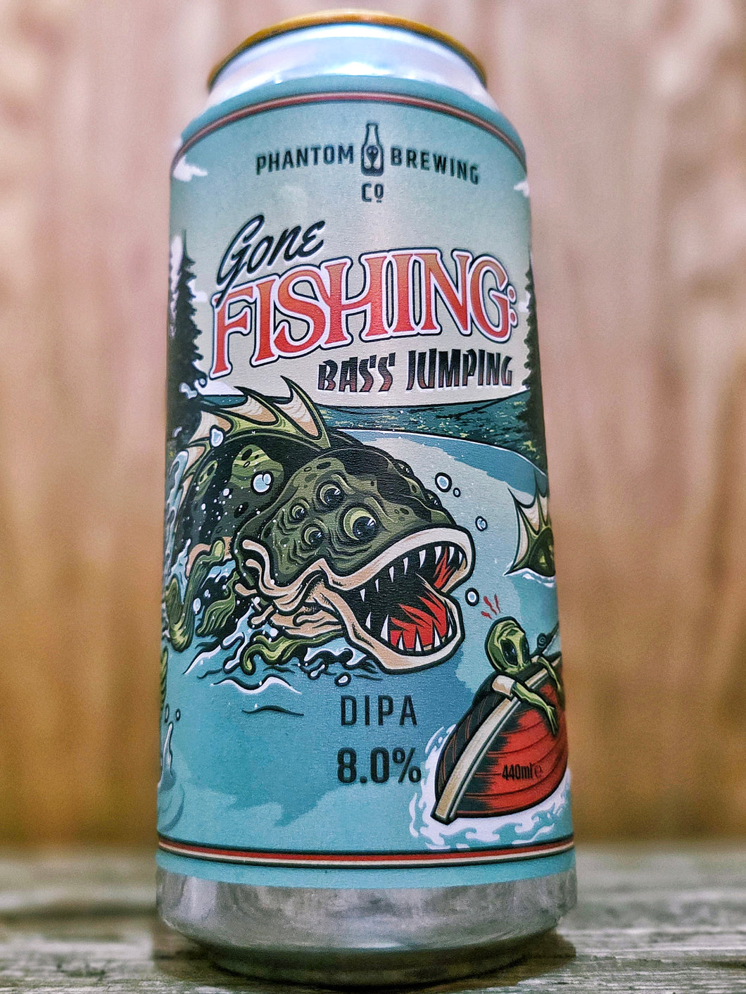 Phantom Brewing Co - Gone Fishing Bass Jumping