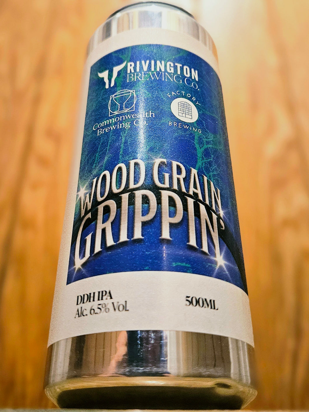 Rivington Brewing Co v Factory  - Wood Grain Grippin