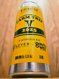 Rivington Brewing v Azvex v Gravity Well - Farm Trip IPA 2025