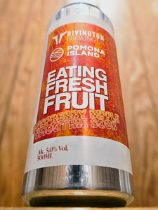 Rivington Brewing Co v Pomona Island  - Eating Fresh Fruit