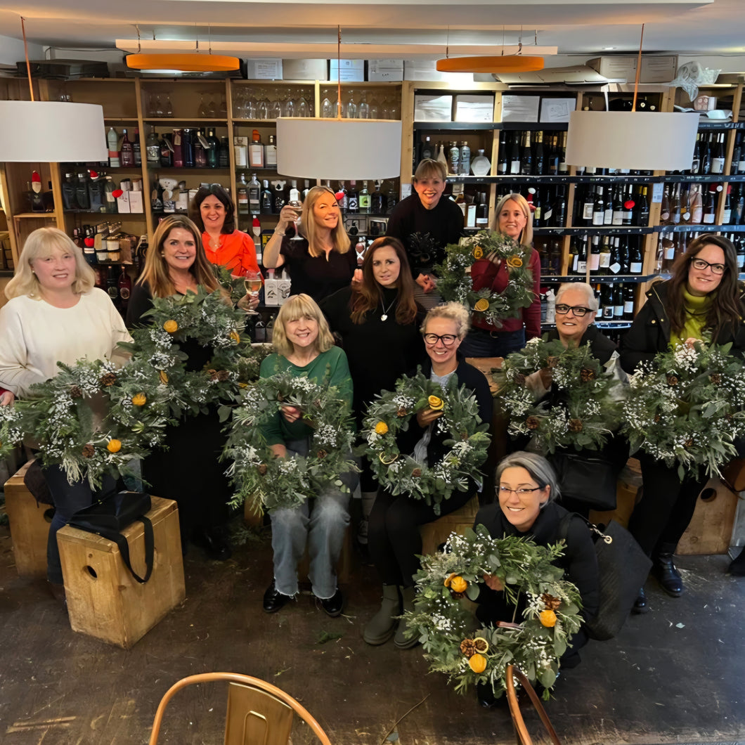 Wreath Making with Fox and Bloom 26th November and 4th Dec