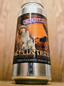 Neon Raptor - Clusters Chocolate And Almond Ice Cream