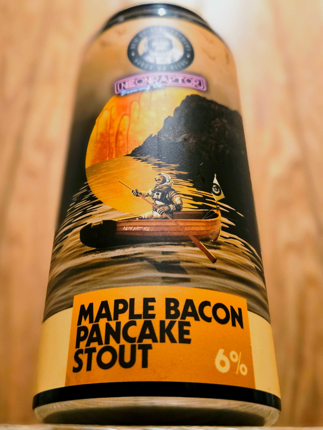 New Bristol Brewing Co v Neon Raptor - Maple Bacon Pancake Stout