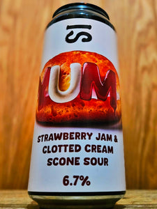 Disruption Brewing - Yum Strawberry And Clotted Cream Scone