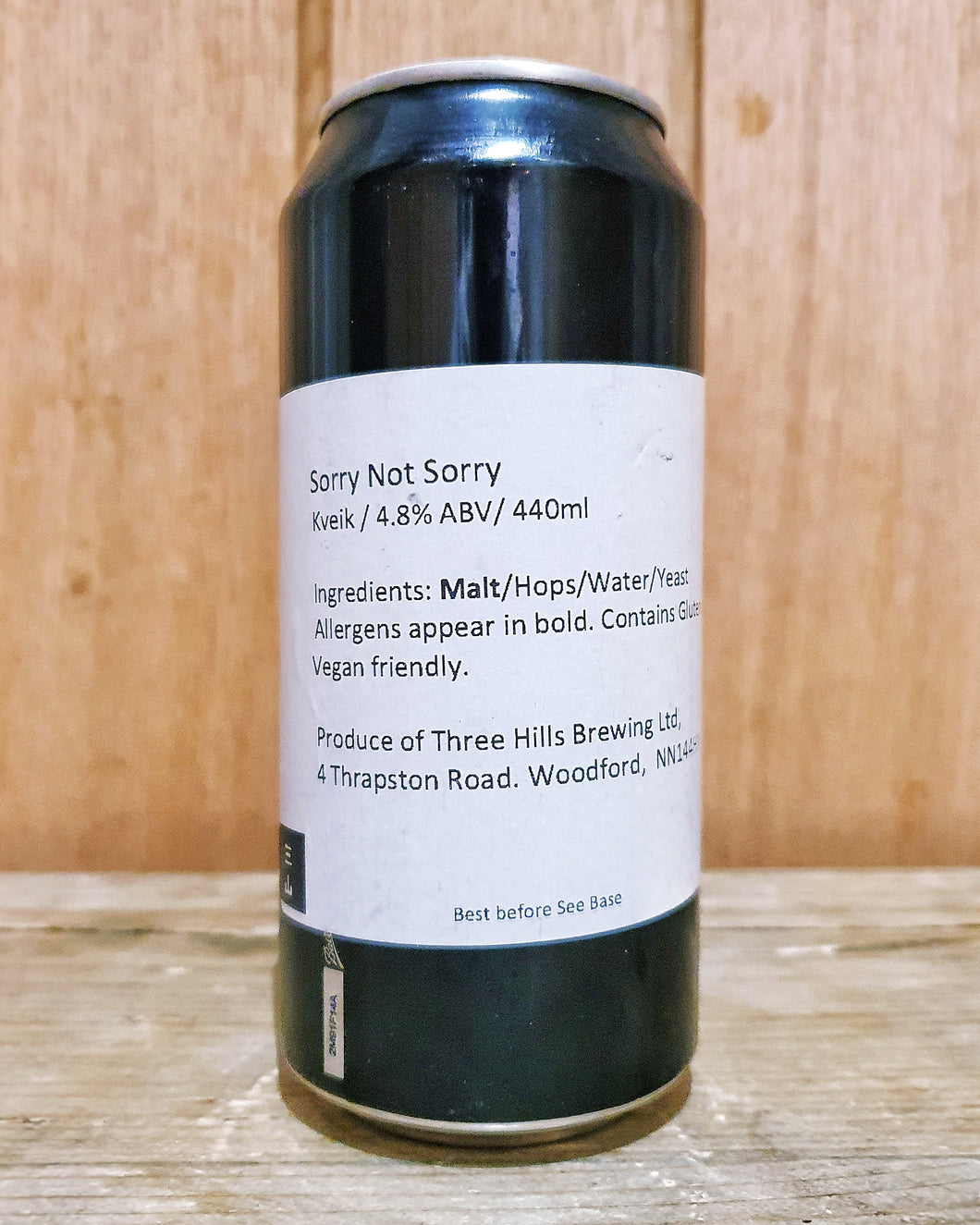 Three Hills Brewing - Sorry Not Sorry