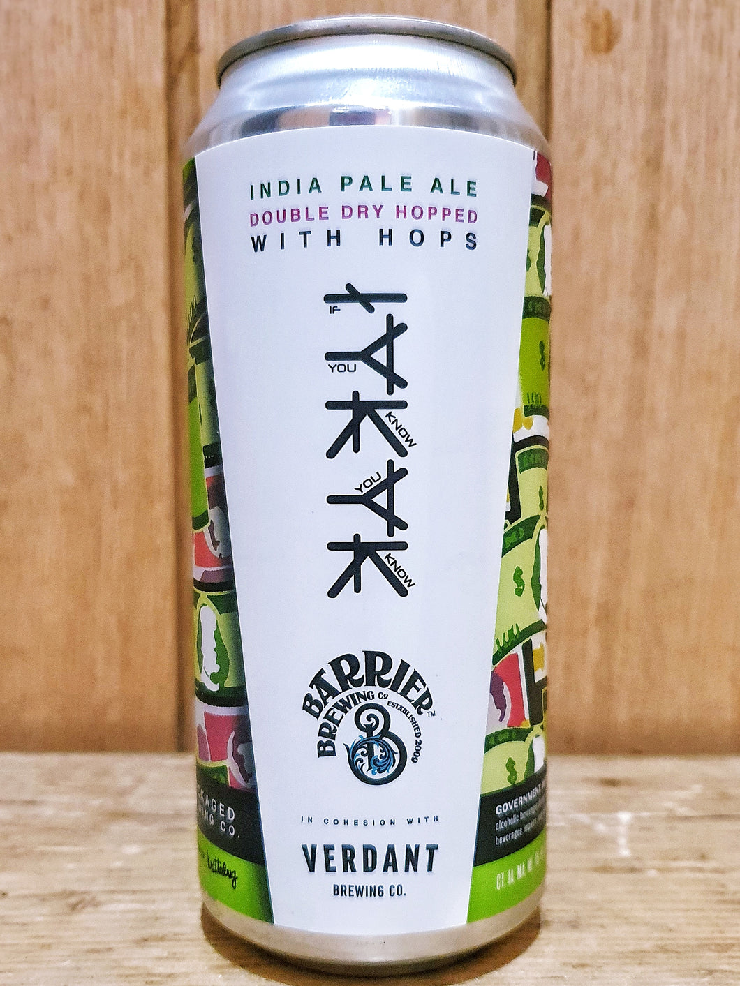 Barrier Brewing v Verdant - IYKYK