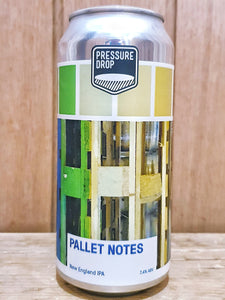 Pressure Drop - Pallet Notes