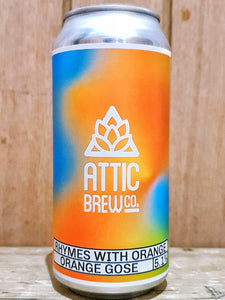 Attic Brew Co - Rhymes With Orange