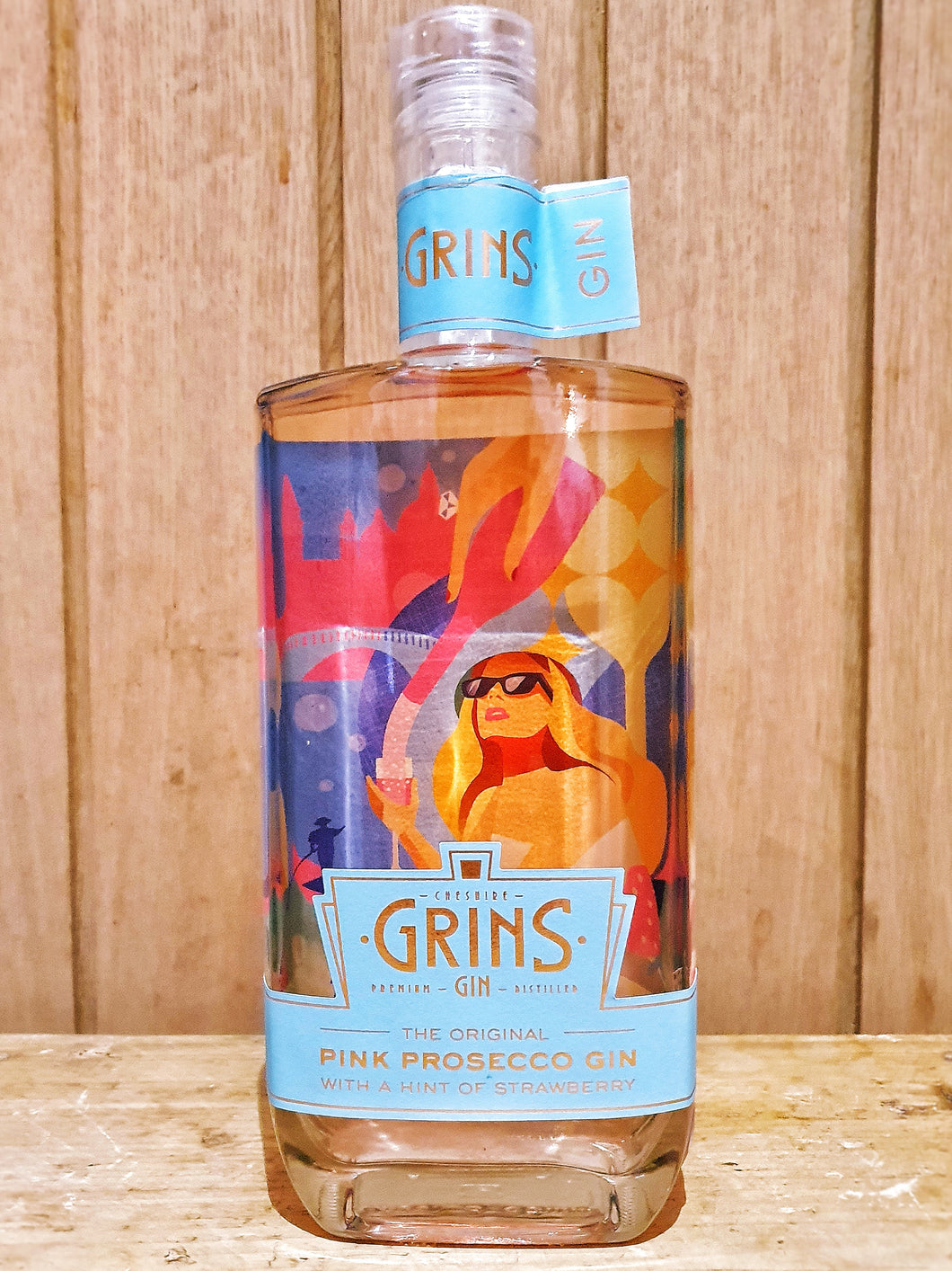 Grins Pink Prosecco Gin
