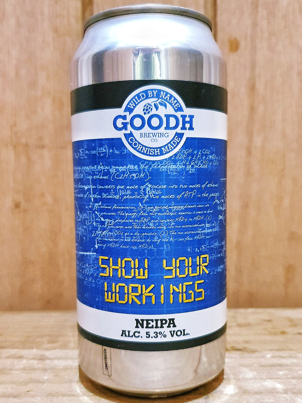 GoodH Brewing Co - Show Your Workings - ALESALE BBE:11/20