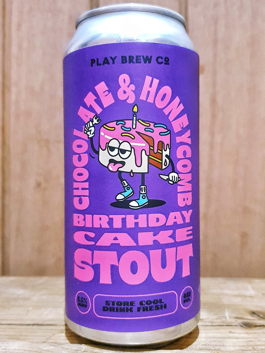 Play Brew Co - Chocolate & Honeycomb Birthday Cake Stout