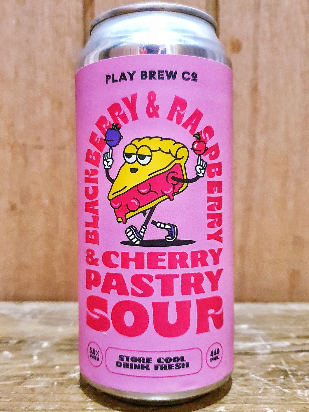 Play Brew - Blackberry and Raspberry and Cherry Pastry Sour
