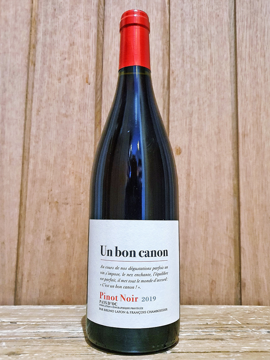 Un Bon Canon - Pinot Noir - 2019