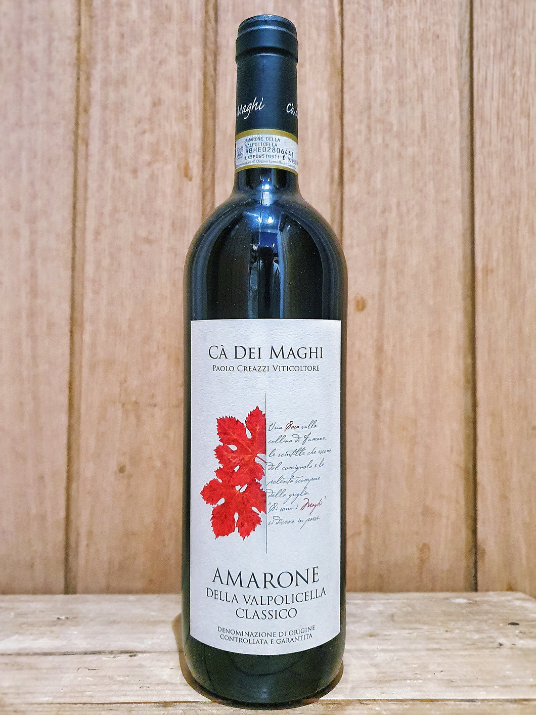Ca Dei Maghi Amarone Della Valpolicella Classico 2015