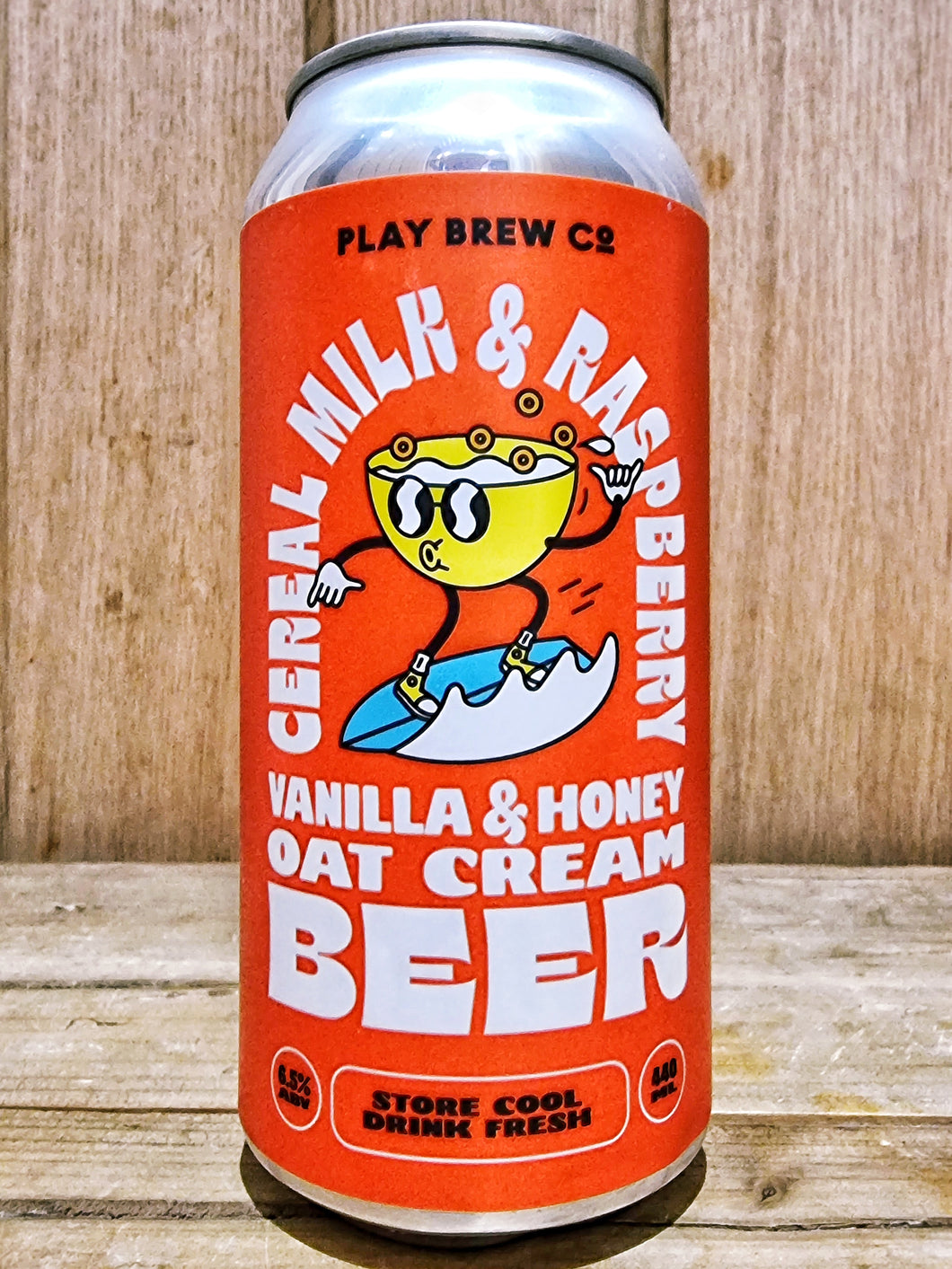 Play Brew - Cereal Milk & Raspberry Vanilla & Honey Oat Cream Beer