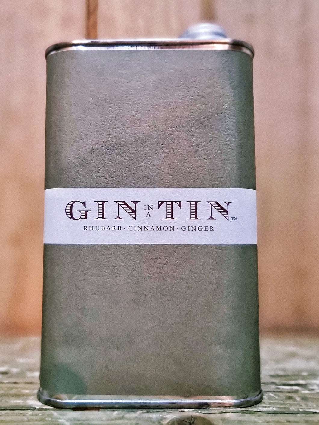 Gin In A Tin - Rhubarb, Cinnamon and Ginger No.6
